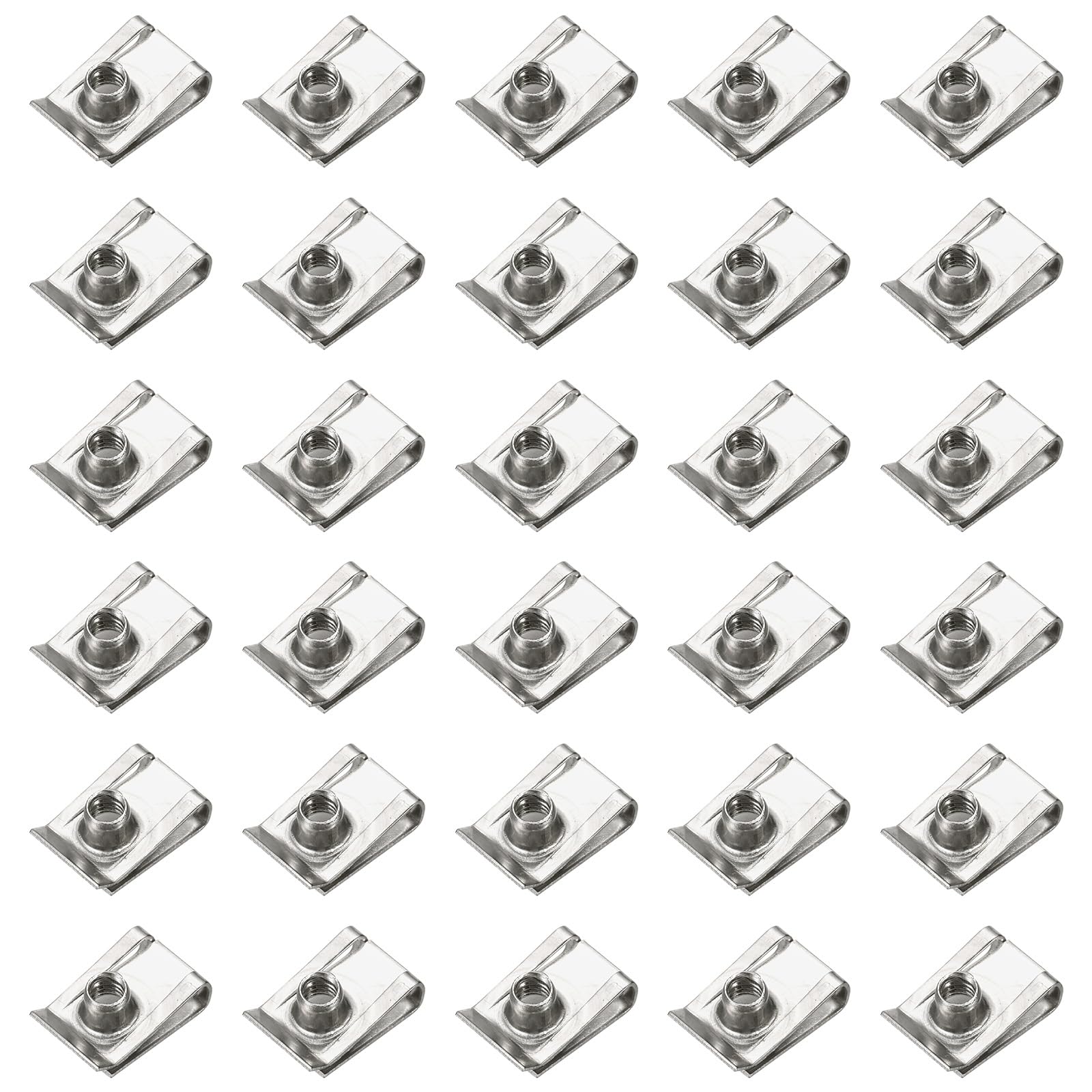 PATIKIL U-Style Clip-On Nut