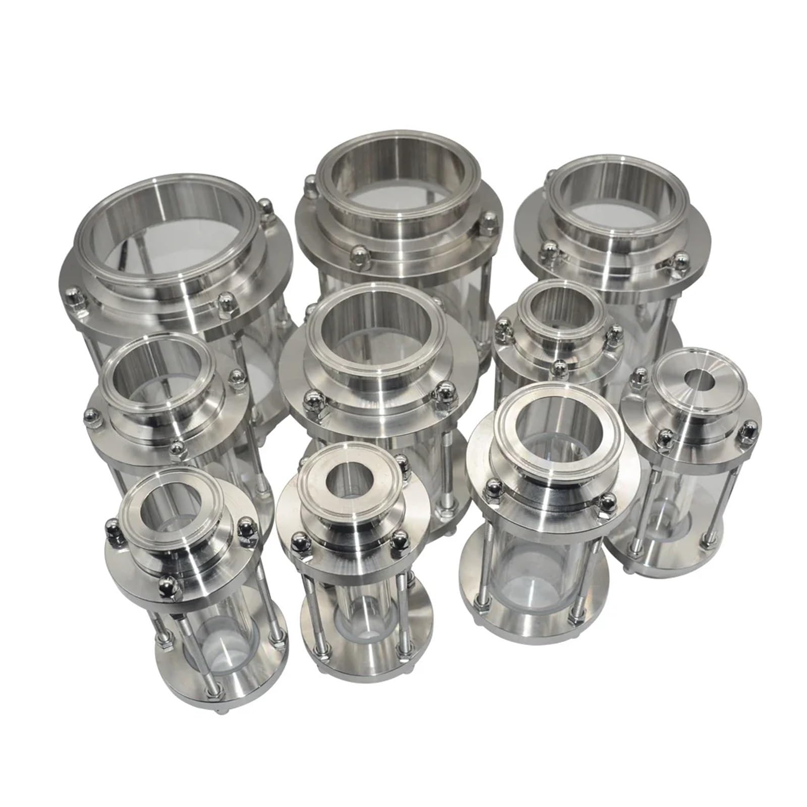 Amazon | トライクランプ クローバー フローサイトグラス