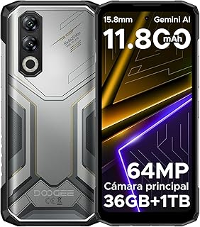 DOOGEE Blade 20 Max Unbreakable Mobile Phone, 36GB+1TB/2TB Rugged Mobile 11800mAh/33W, Helio G100 NFC Phone, 6.6″ 120Hz Ru…