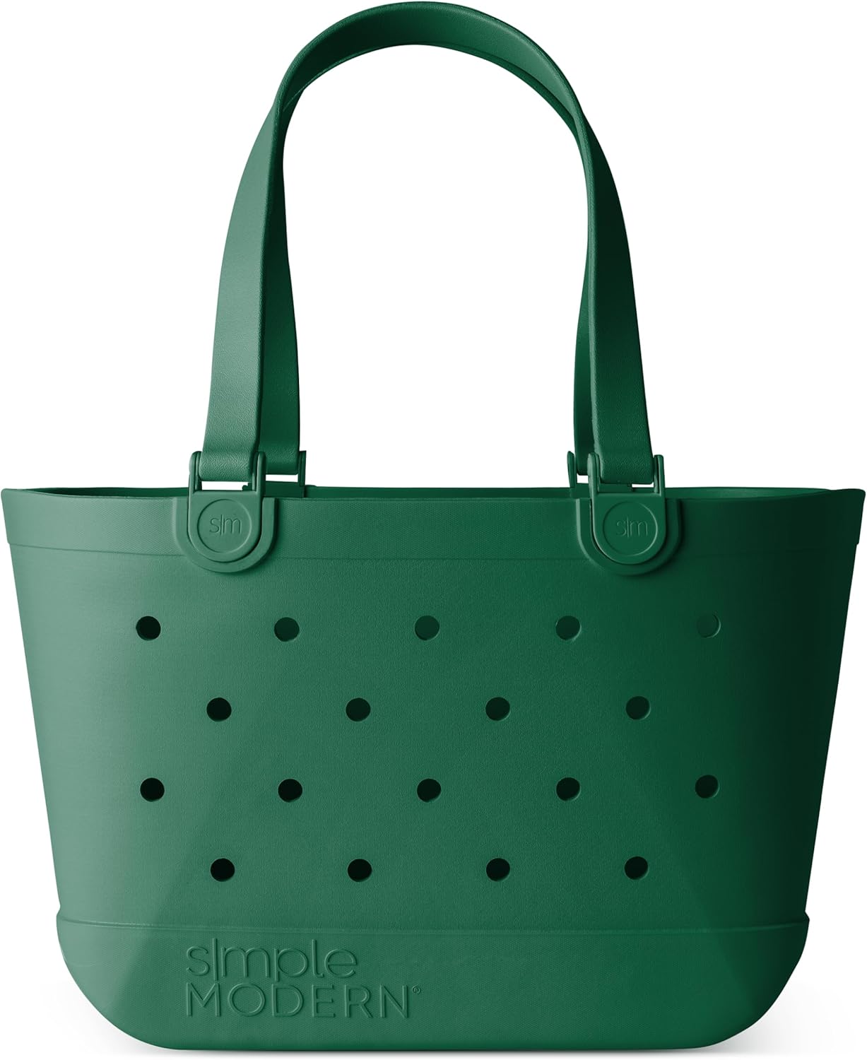 Simple Modern Beach Bag Rubber Tote | Waterproof Large Tote Bag with Zipper Pocket for Beach, Pool Boat, Groceries, Sports | Getaway Bag Collection | Forest Simple Modern Beach Bag Rubber Tote | Waterproof Large Tote Bag with Zipper Pocket for Beach, Pool Boat, Groceries, Sports | Getaway Bag Collection | Forest