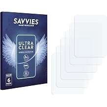 savvies 6 Pack Screen Protector Compatible with Zettle by Paypal Reader Protection Film Clear
