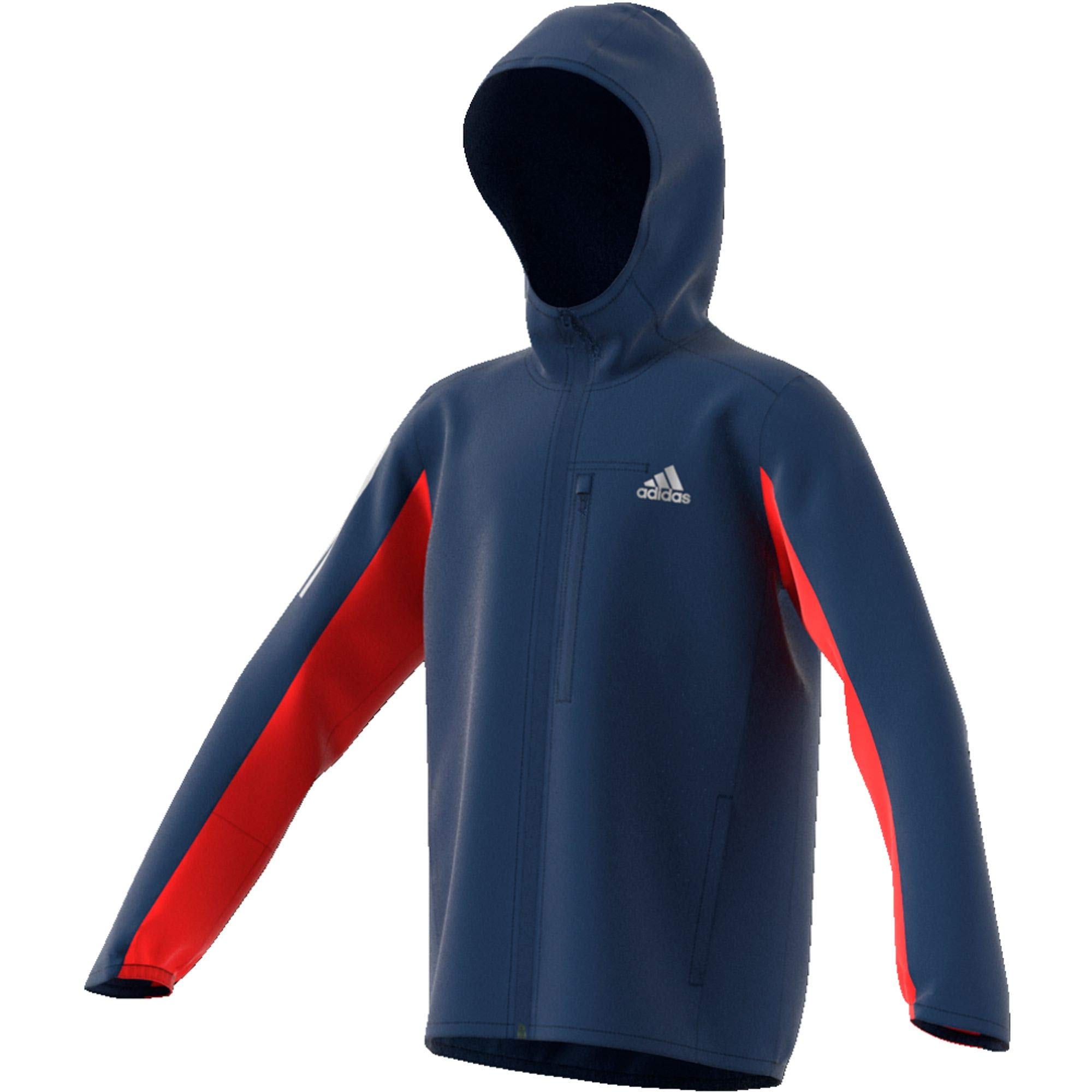 Adidas JB OT RUN WB Jacket - INDTEC/ROJINT/REFSIL, 128 (7/8 años)