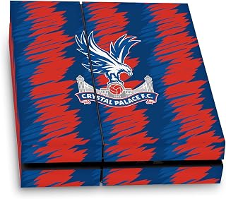 Head Case Designs Officially Licensed Crystal Palace FC Home Kit Logo Art Vinyl Sticker Gaming Skin Decal Cover Compatible With Sony PlayStation 4 PS4 Console