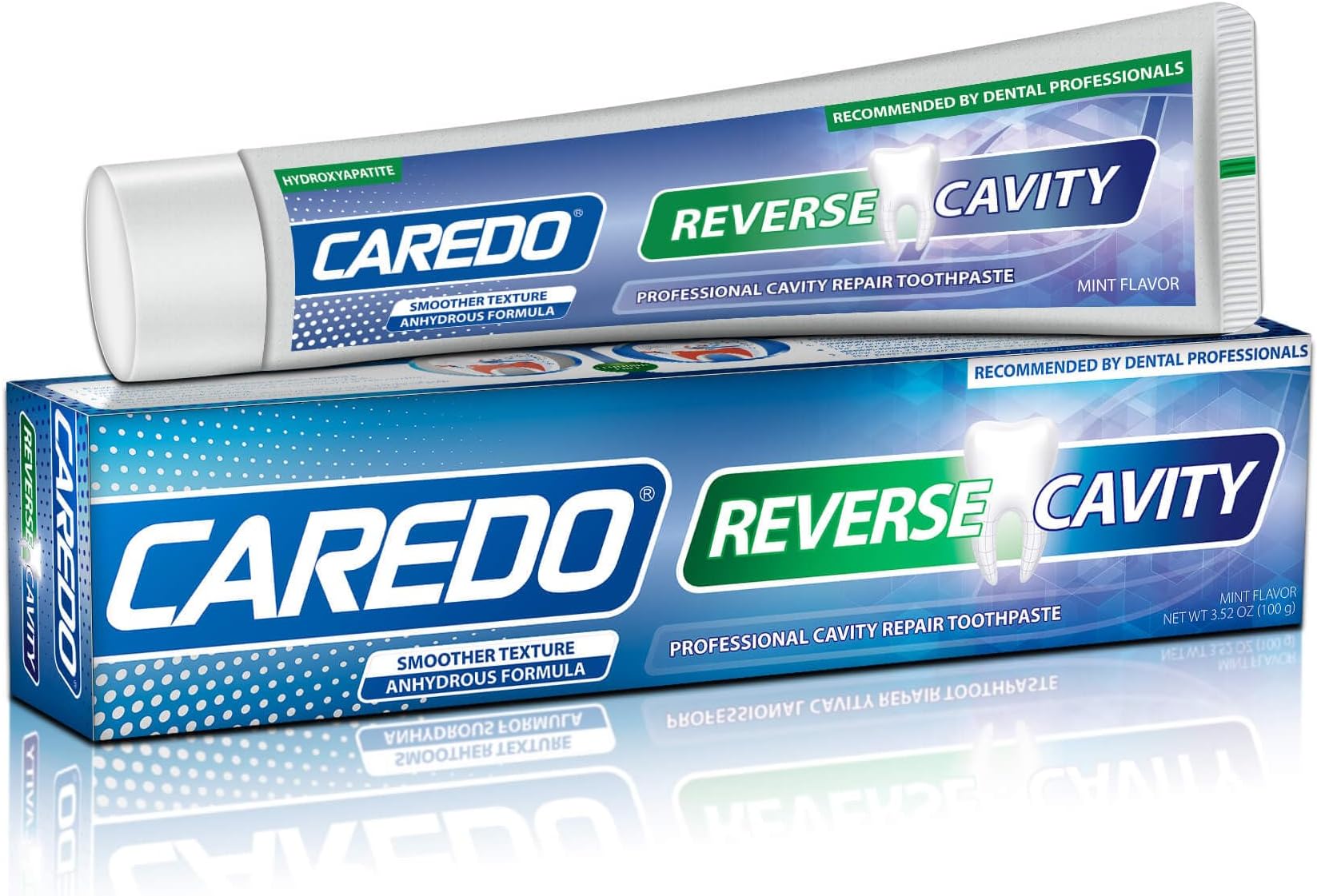 Cavity Reversal Hydroxyapatite Toothpaste for Adults, Cavity Tooth Filler as Home Cavity Repair, Fluoride Free Reverse Cavities Treatment for Tooth Decay Repair, Remineralizing Repair 3.52OZ