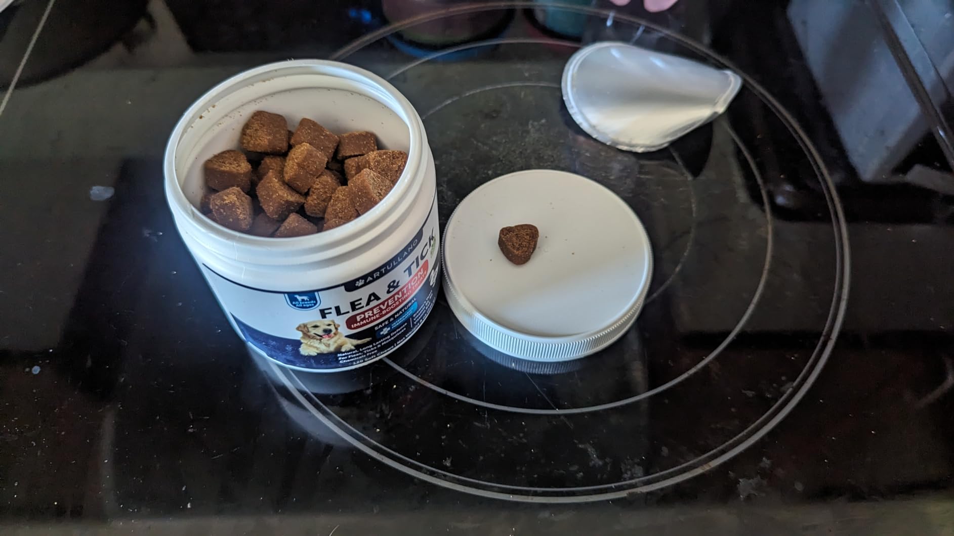 Flea and Tick Support Chewables for Dogs Dog Treats for Immune System