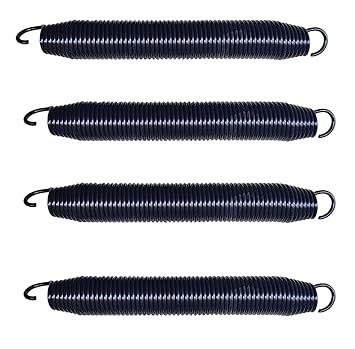 R3847 for hwh Replacement Spring Kit for Hydraulic Leveling Jacks (4 Springs) Black