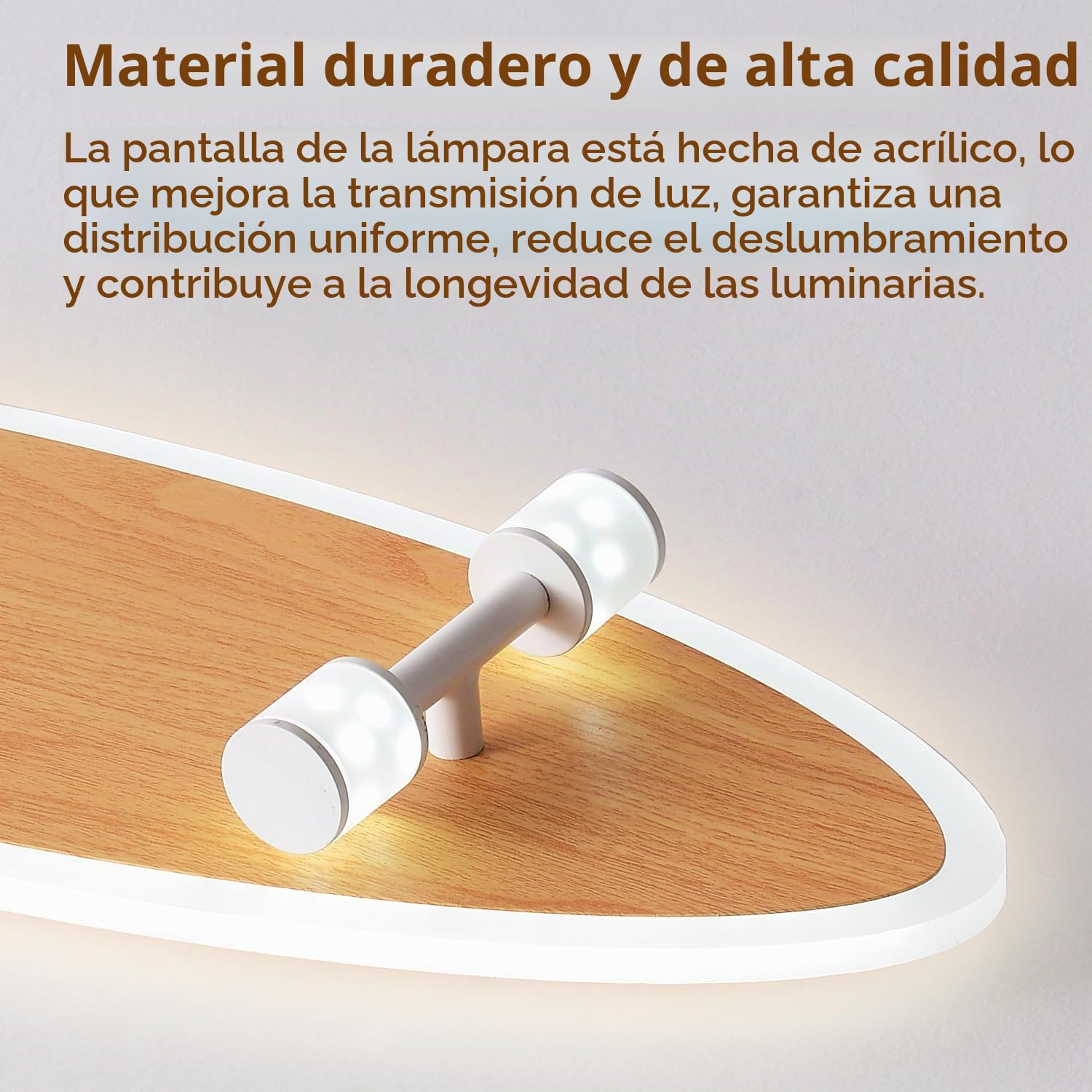 Lámpara de Techo Infantil LED con Diseño de Monopatín, Regulable con Mando, 24W 2700lm, 3000–6500K, Luz Nocturna, Temporizador, para Habitación de Niños y Niñas