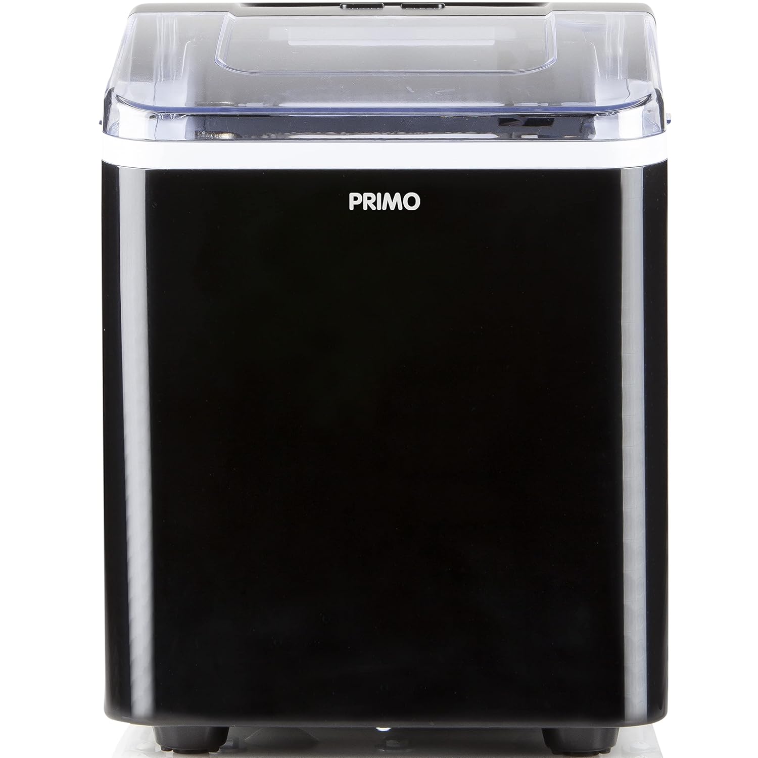 PRIMO PR407IB Portable Ice Cube Maker - 12kg per 24h - Ready in 9 Minutes - Black