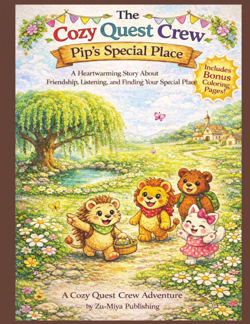 The Cozy Quest Crew: Pip's Special Place: A Heartwarming Story About Friendship, Listening, and Finding Your Special Place (The Cozy Quest Crew Adventure Series)