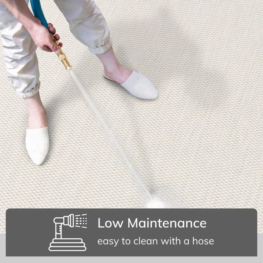 Green Monstera Tropical Plants Leaves Print Indoor Outdoor Round Area Rug 6ft Waterproof Spring Summer Outside Rug for Backyard Garden Patio Deck Balcony Porch RV Camping Floor Carpet