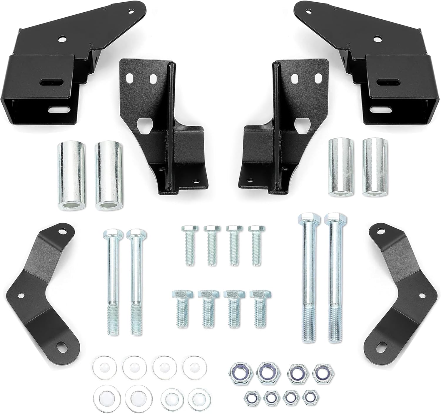 KUAFU 4.5''-8'' Front Control Arm Drop Kit Relocation Drop Bracket Compatible with 1984-2001 Jeep Cherokee XJ 1986-1992 Jeep Comanche MJ