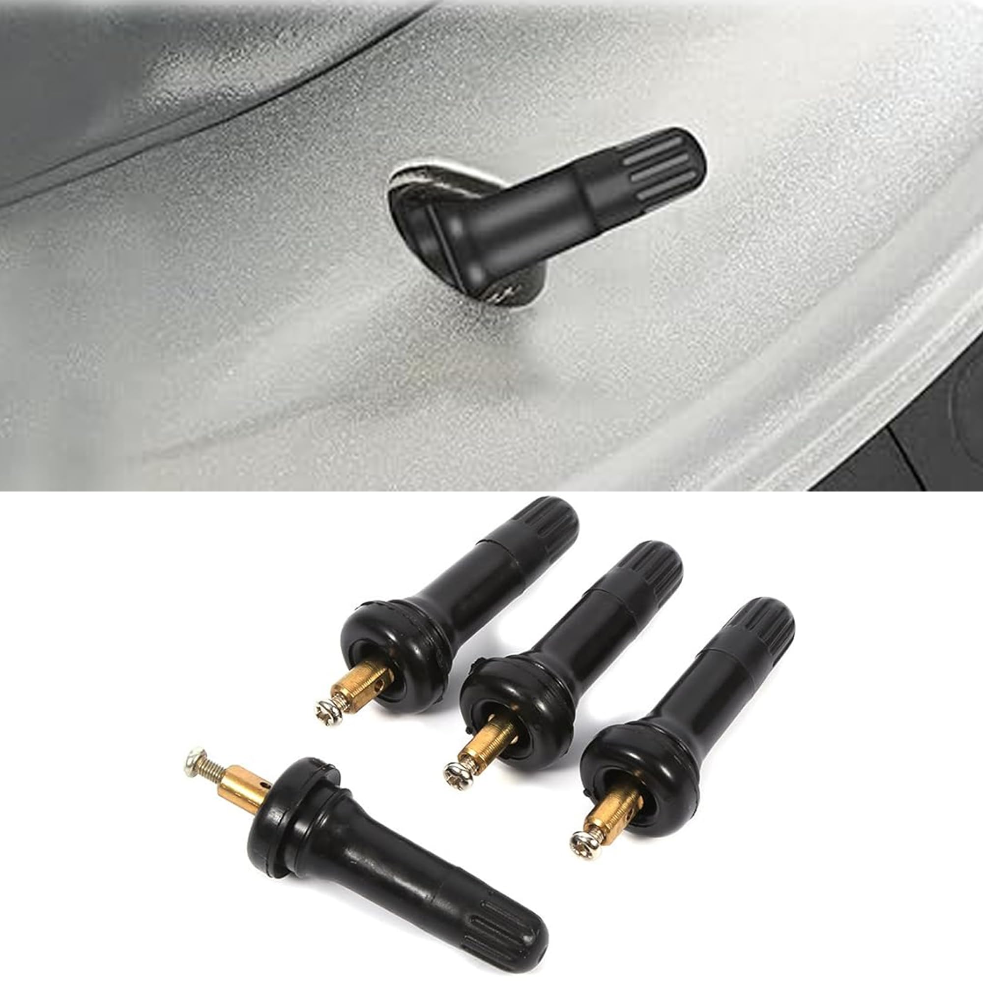 GHVACZS 8 Stück TPMS Ventile - Reifendrucksensor Ventilstämme Für Auto