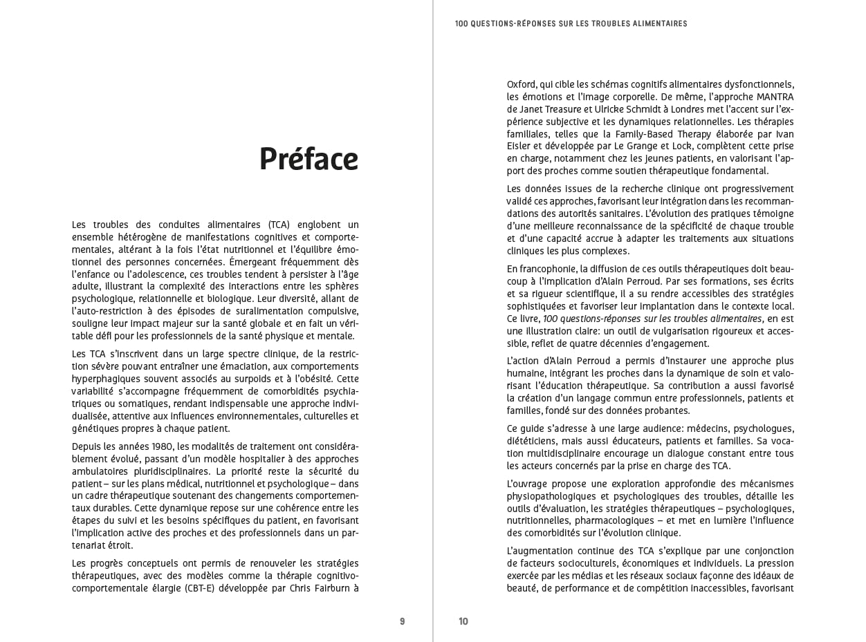 100 Questions/réponses sur les troubles alimentaires