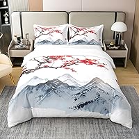 Vista 13 de Erosebridal Funda de edredón de tortuga marina 100% algodón, tamaño individual, juego de ropa de cama de tiburón, animales del océano, funda