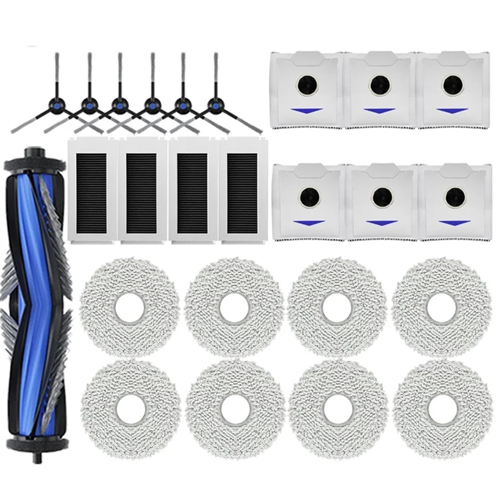 Sac et brosse pour Ecovacs N30 Pro Omni : un intérieur propre pour toute la famille