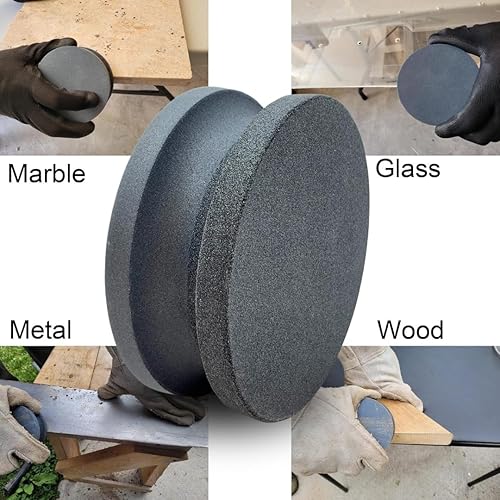 Miniatura 4 de Muela abrasiva de piedra de afilado multiusos de los sacapuntas del carburo de silicio del hacha/del hacha de 4"