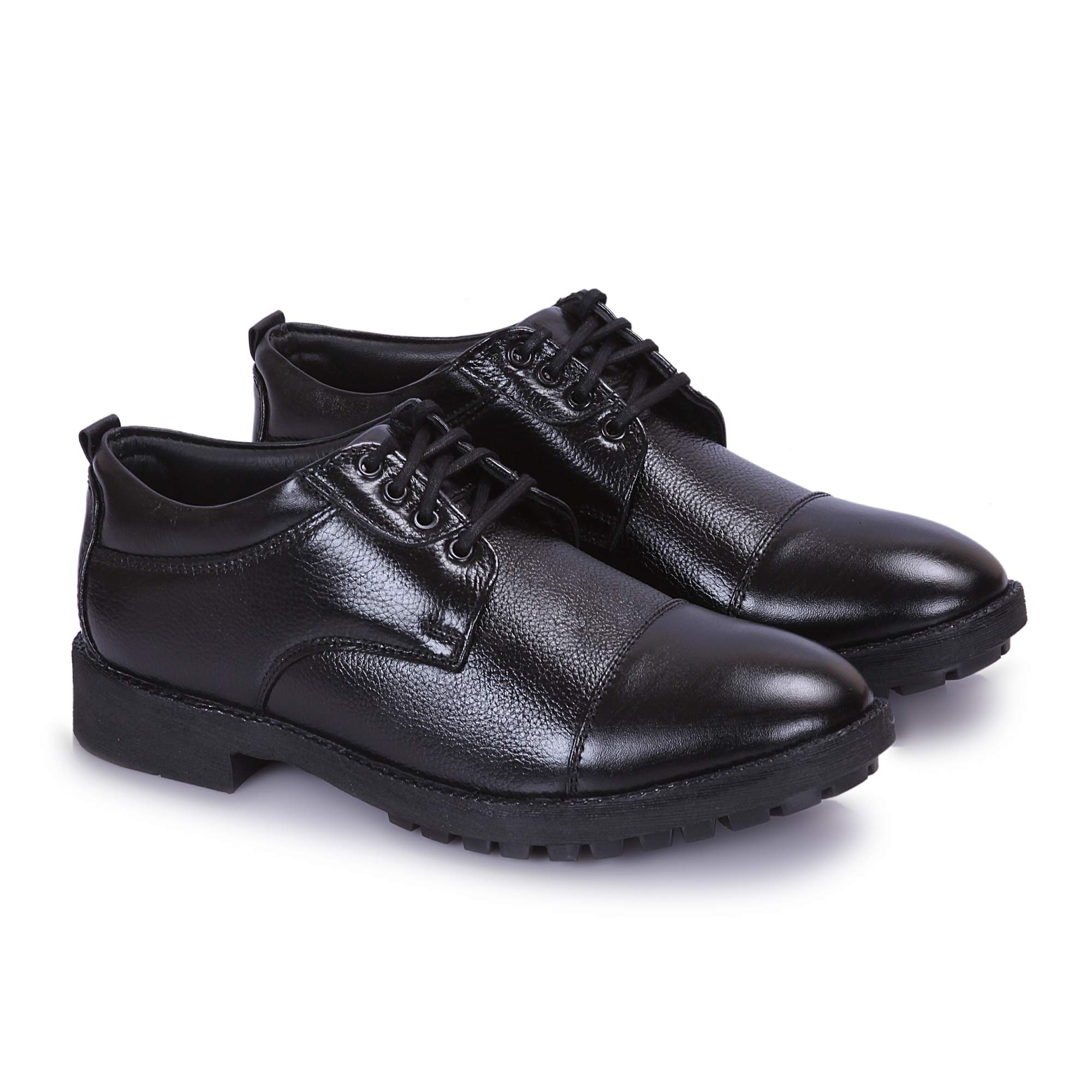 icebull leather Formal Ankle Shoes with Size (6-10) for Mens (Black)-picture-19
