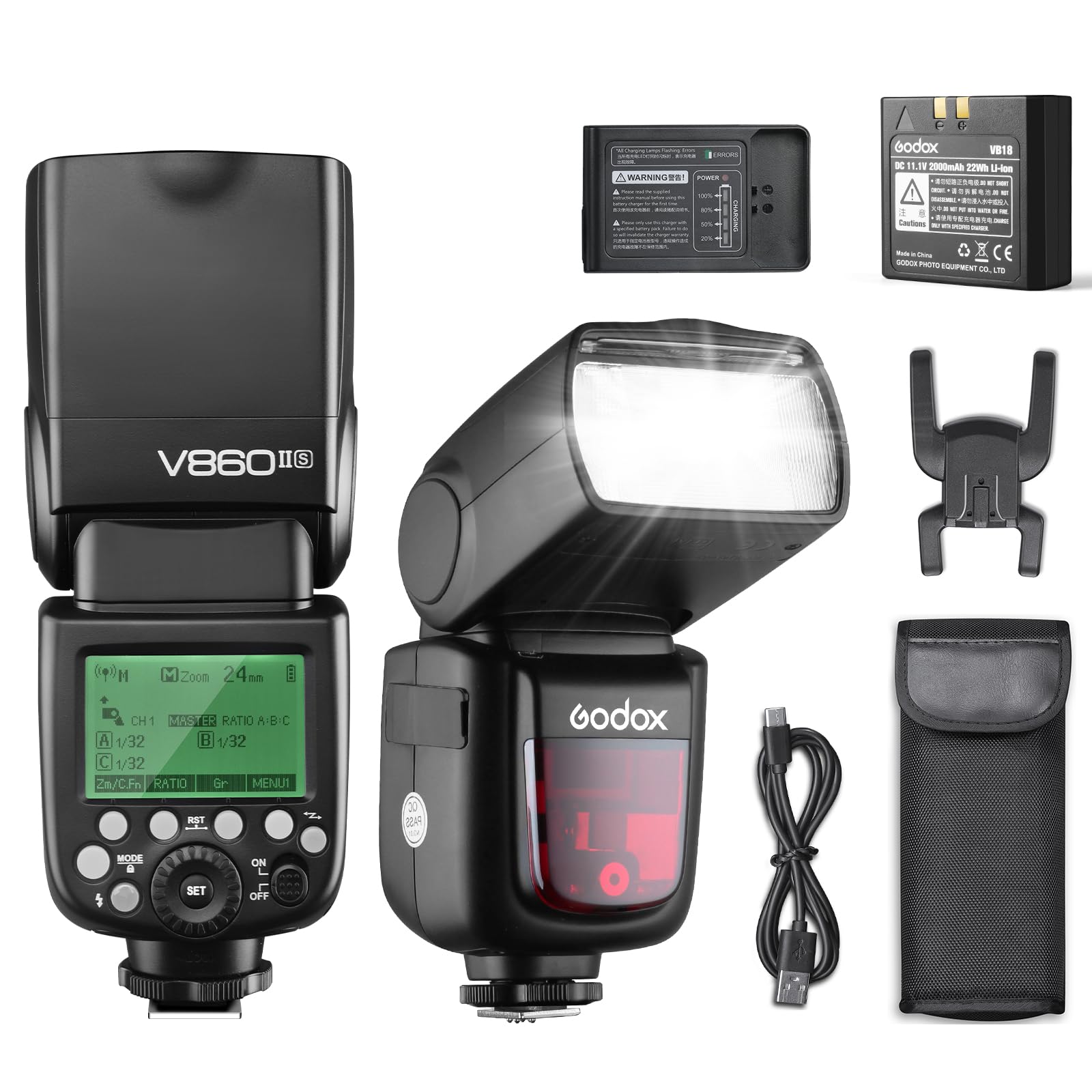 Amazon.com : Godox V860II-S TTL Flash Speedlite for Sony High