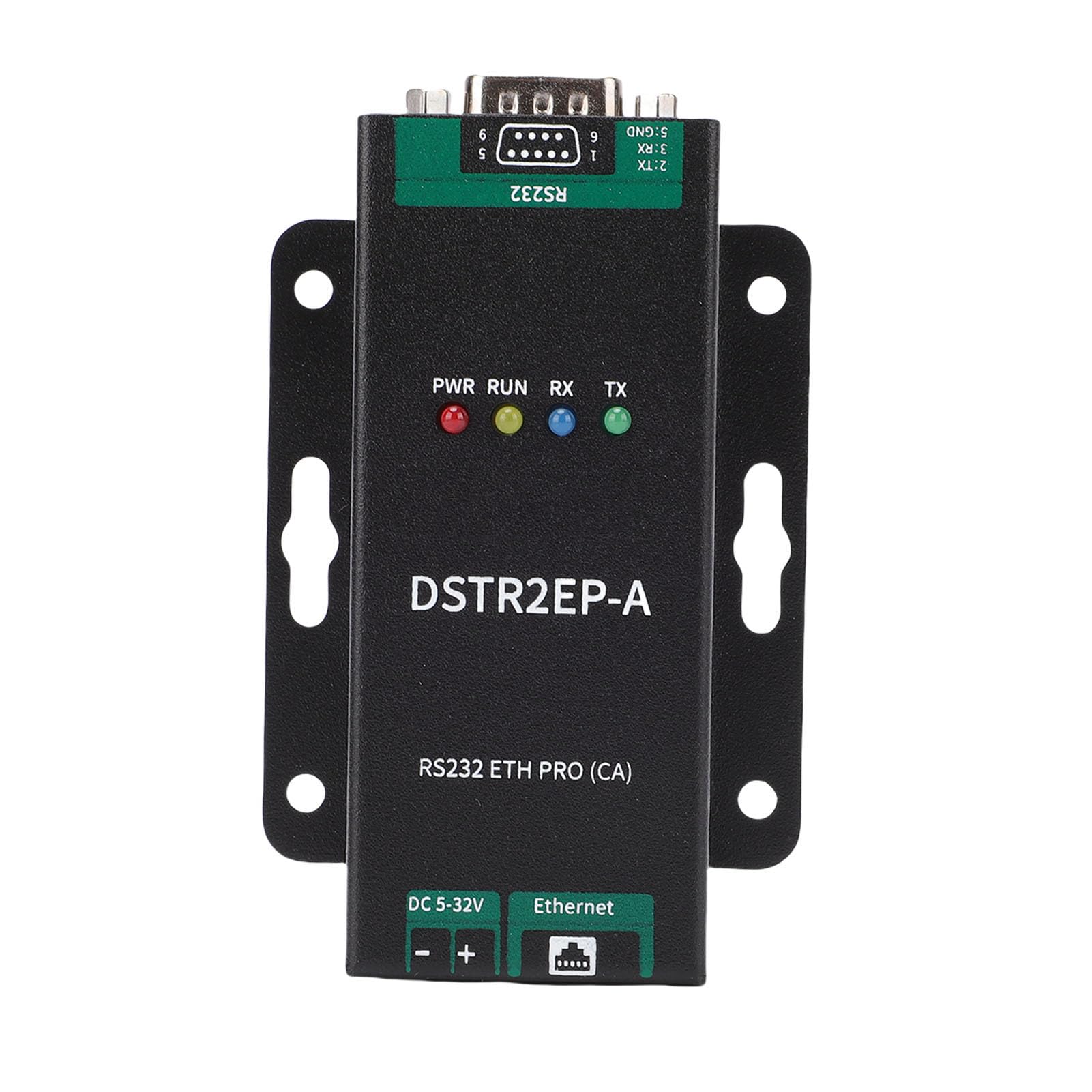 Tosuny Convertitore RJ45 Ethernet, Modbus Serial Server | Bidirectional Transparent Transmission Module, Industrial DIN Rail Mount, with MQTT JSON for UDP
