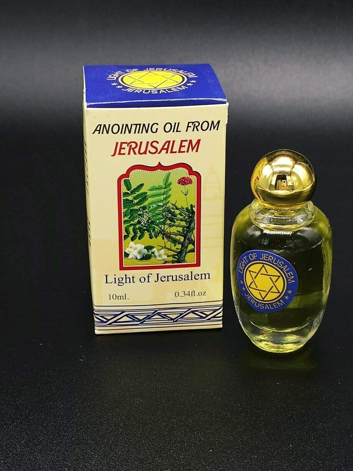 Anointing Oil Light of Jerusalem Holy Frankincense Land Spikenard Blessed
