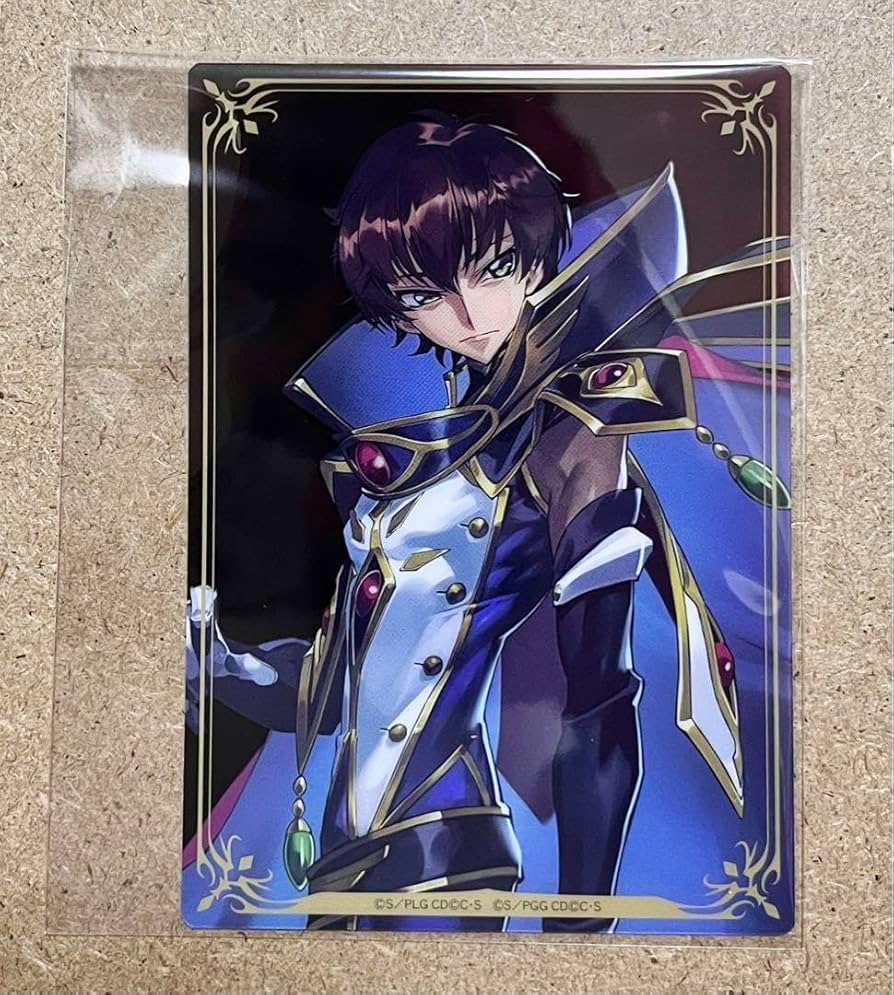 コードギアス ジェネシックレコード【ポップアップストア★クリアカード】枢木スザク コードギアス ジェネシックレコード【ポップアップストア