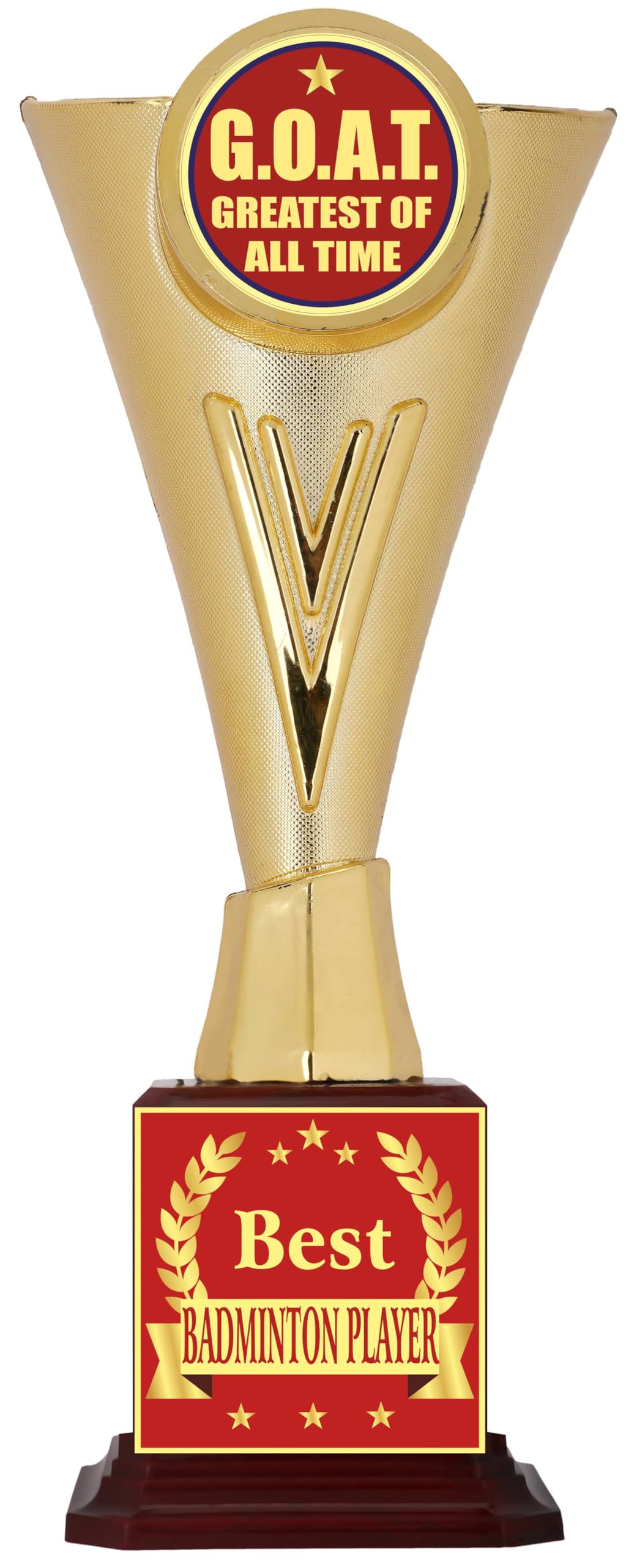 Aark India Trophy for Best Badminton Player Winner Match/Competition/Tournament/Function Prize:1st Place Trophies Award (PC002481) (B0D5712Y94) Amazon Price History, Amazon Price Tracker