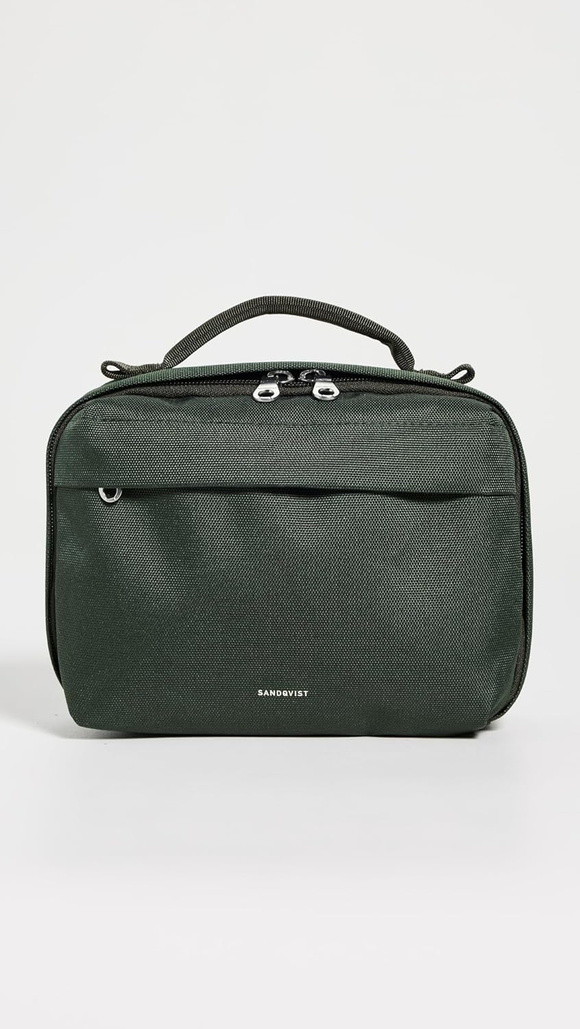 Sandqvist Men's Go Crossbody Bag, Dawn Green, One Size - Image 2