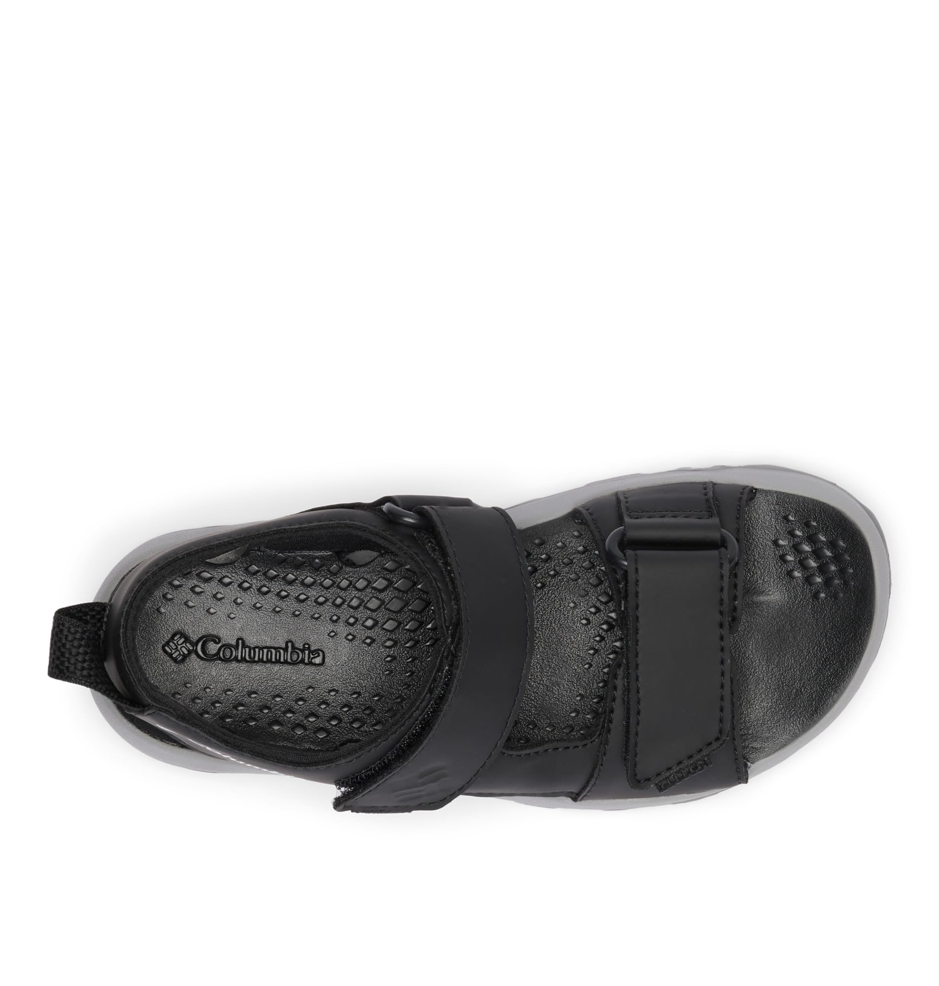 Columbia Youth Techsun Adventure, sportowe i outdoorowe sandały, czarne/białe, 4