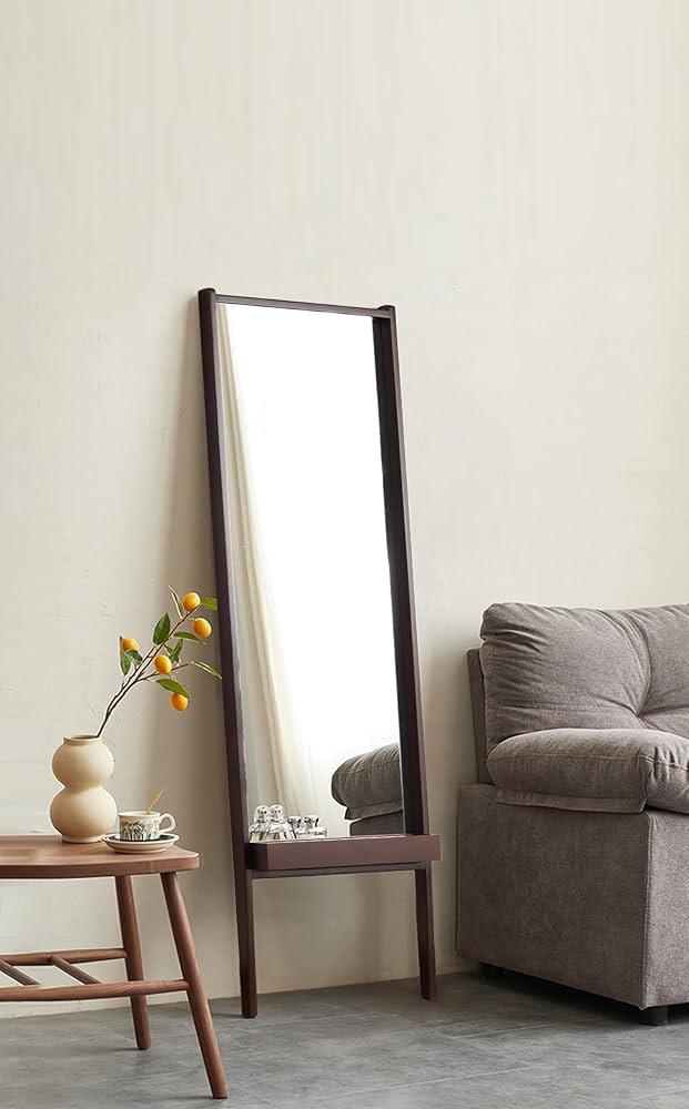 Amazon.co.jp: 【163×50cm】全身鏡 姿見鏡 全身ミラー スタンドミラー