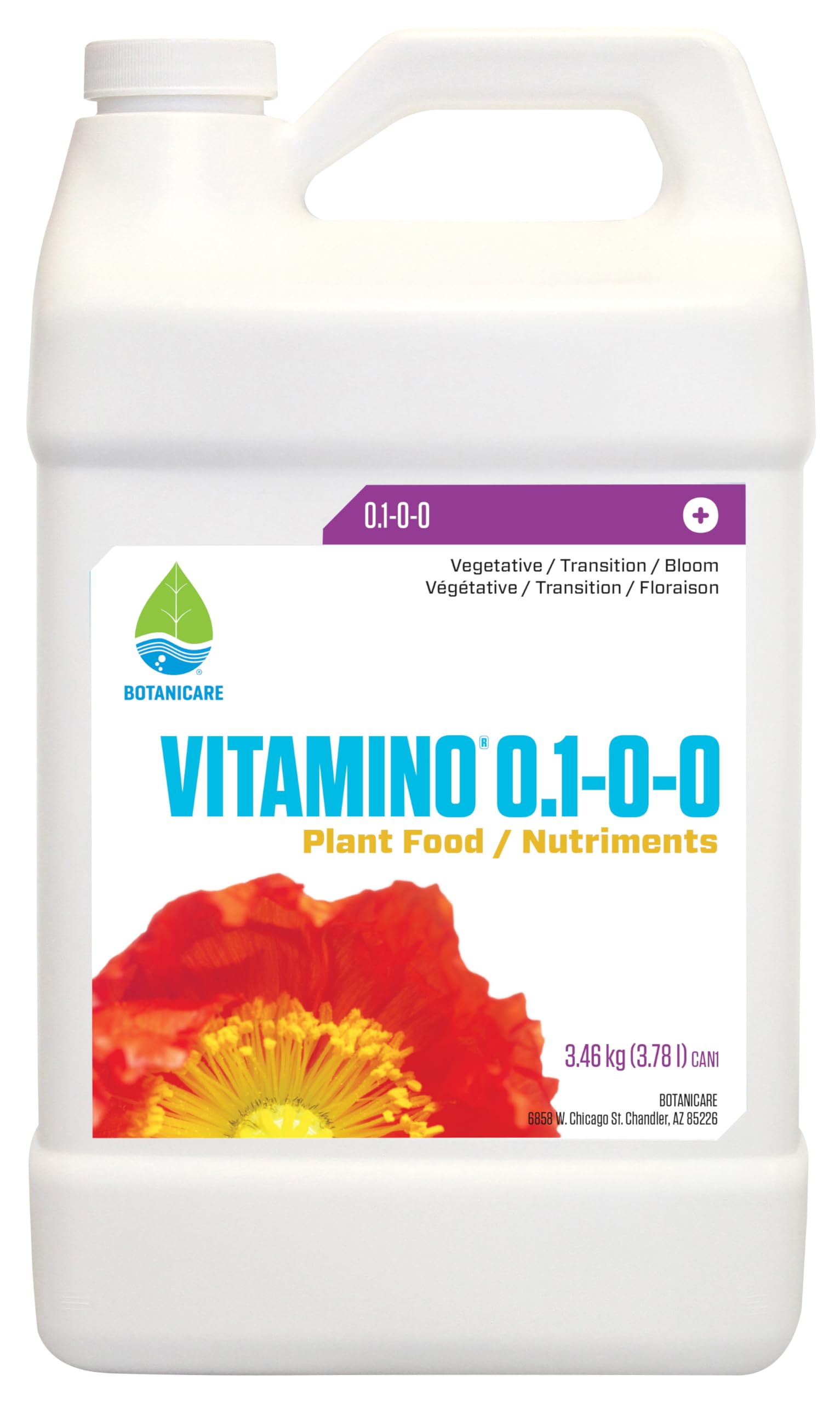 Vitamino, B1 1gal Balanced Plant Growth Botanicare