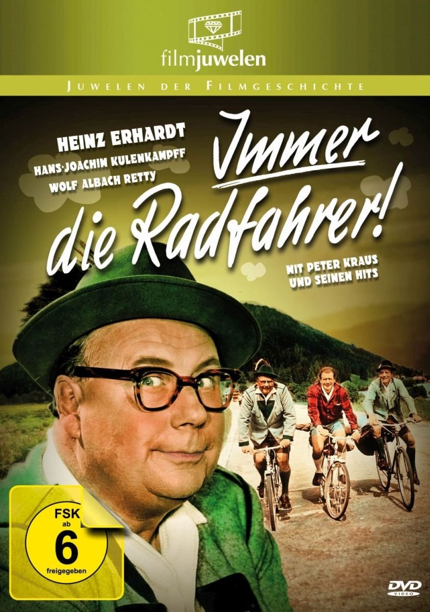Immer die Radfahrer - Heinz Erhardt [DVD] edición coleccionista original