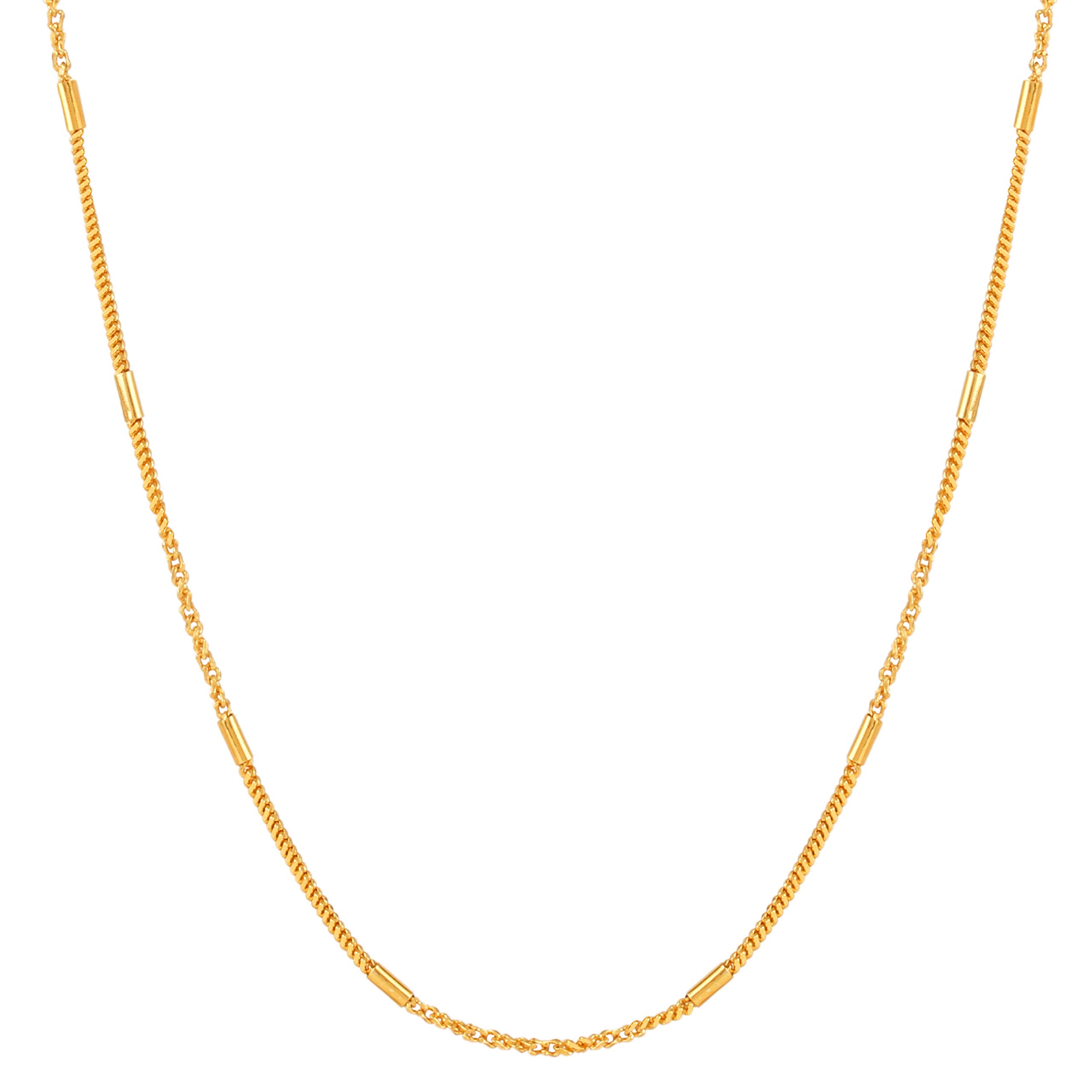 Fashion Frill Golden Chain For Men Women Sleek Design Light Weighted Gold Plated Brass Necklace Chain For Men Boys Women Girls Anniversary Love Gifts Chains Jewellery (B08CRVXNDF) Amazon Price History, Amazon Price Tracker