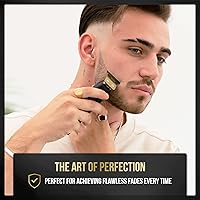 Vista 5 de NOVAH - Cuchilla de repuesto dorada para recortadora de pelo (dorado)