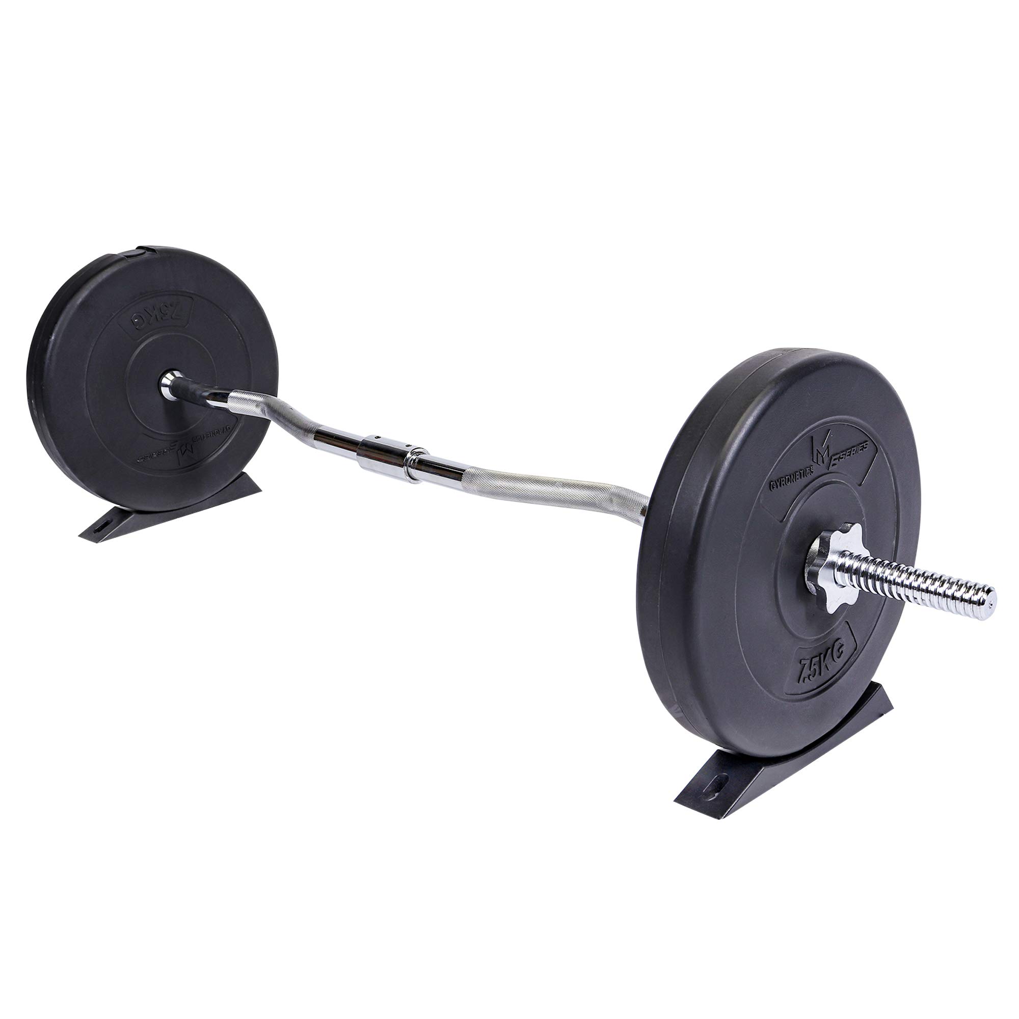 GORILLA SPORTS® Cuneo per Bilanciere - 2 Pezzi, per Dischi da 30mm / 50mm, Portatile, Antiscivolo, in Silicone - Deadlift Barbell Jack, Wedge, Piastre di Peso, per Sollevamento Pesi, Palestra, Casa