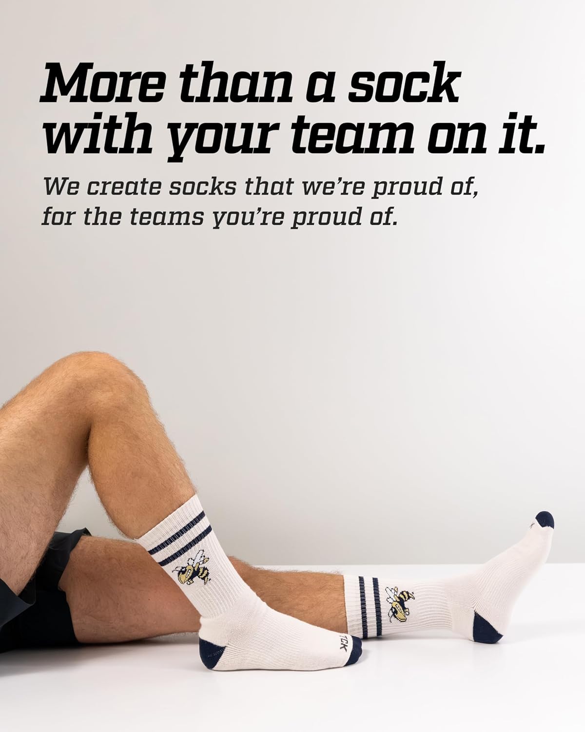 Vintage NCAA College Socks For Men and Women, Classic Soft Cotton Sock