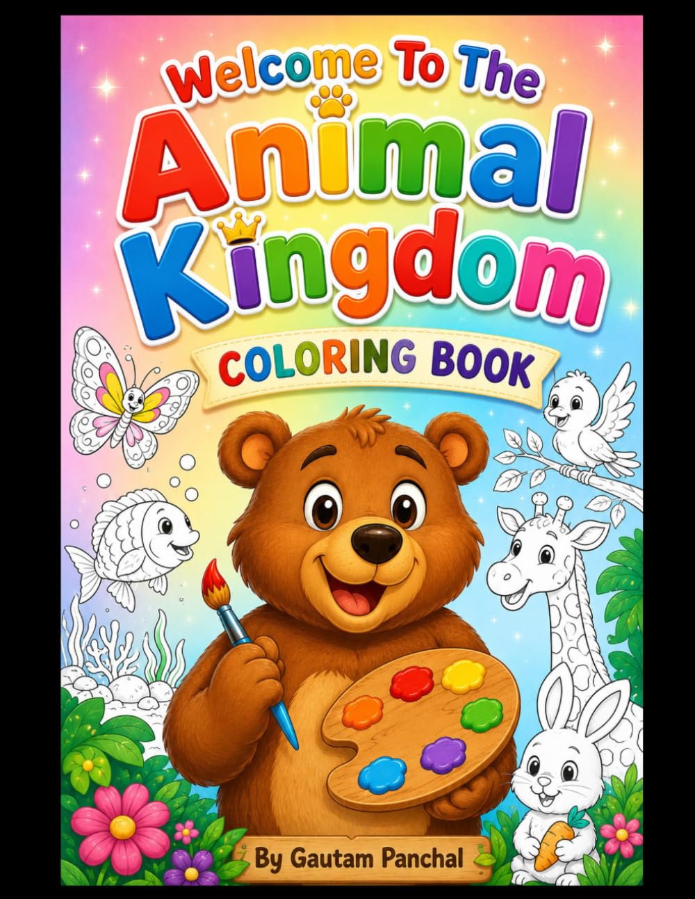 Welcome To The Animal Kingdom : Coloring Book