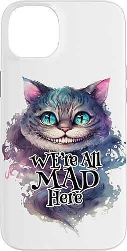 Miniatura 15 de Funda para iPhone 12/12 Pro Cheshire Cat We're All MAD Here Alicia in Wonderland Quote