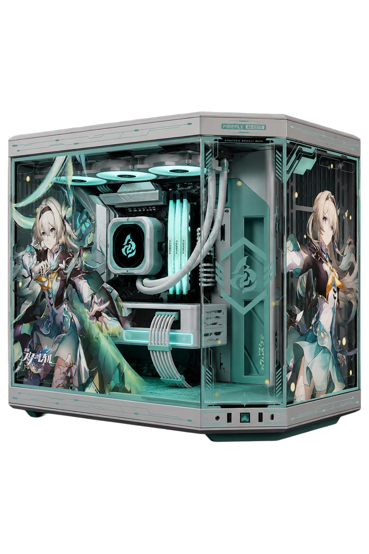 ホタル 崩壊：スターレイルPCケース HYTE HSR FIREFLY Y70 Amazon.co.jp: HYTE PCケース ホタル 『崩壊：スターレイル