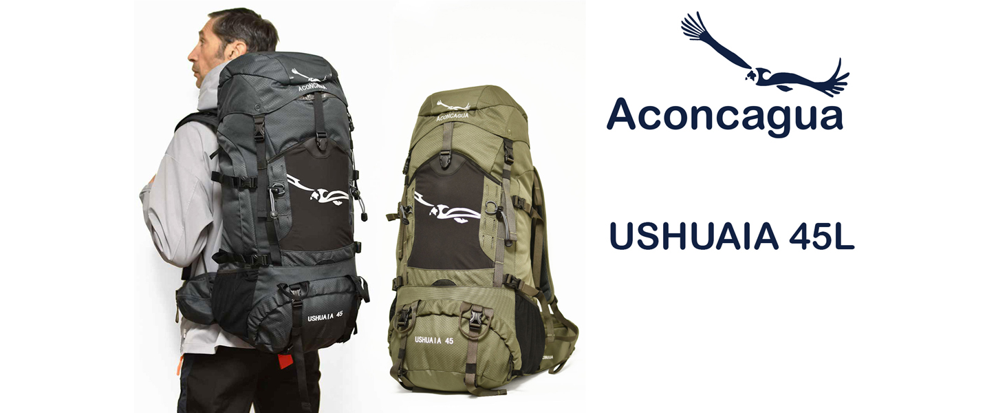 Amazon.co.jp: [Aconcagua] アコンカグア 登山用バックパック 45L 中型 