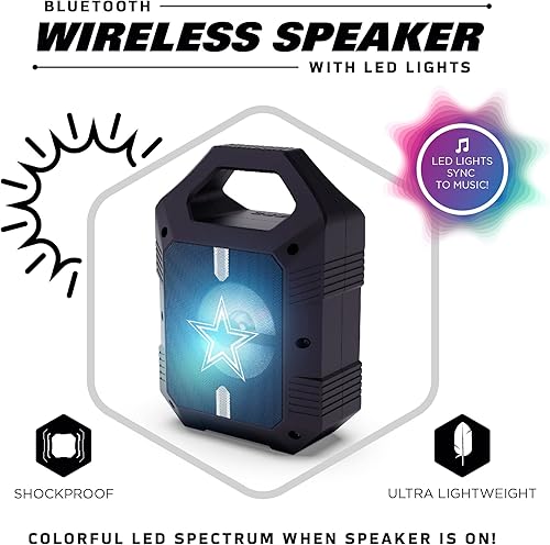 Miniatura 3 de SOAR NFL ShockBox XL - Altavoz Bluetooth inalámbrico unisex