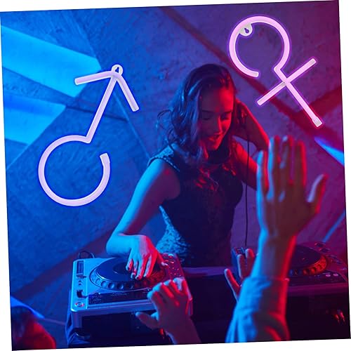 Miniatura 3 de Letrero de neón LED para decoración de pared, para fiesta, dormitorio, luces de neón, fácil de colocar, mesita de noche para decoración de ambiente