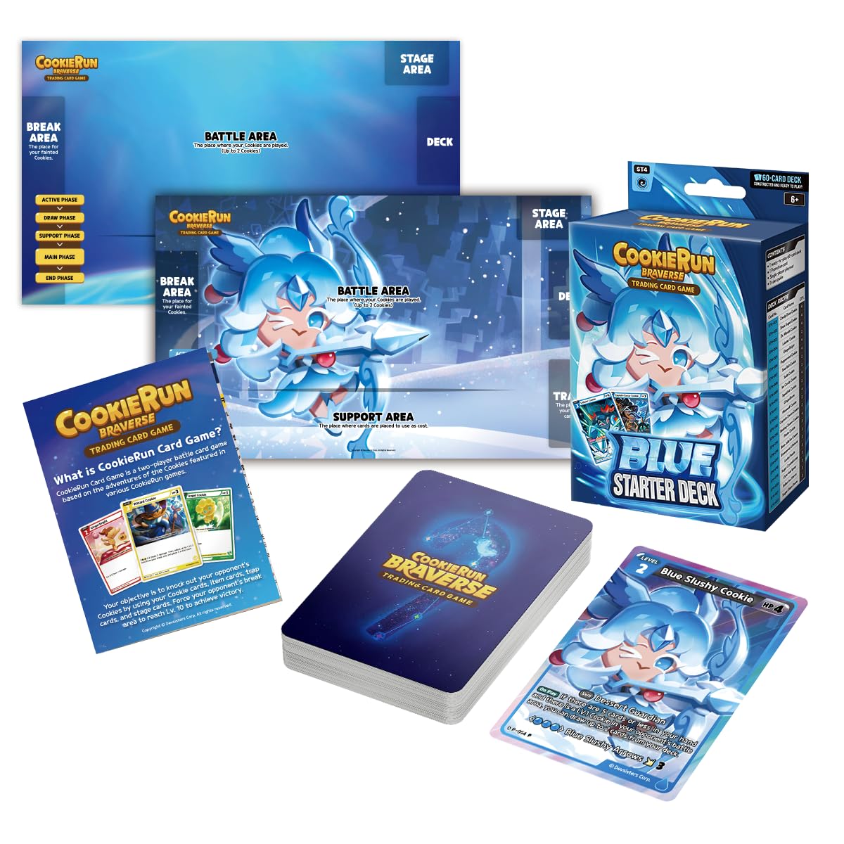 CookieRun Trading Card Game: Starter Deck Blue | 2 Player