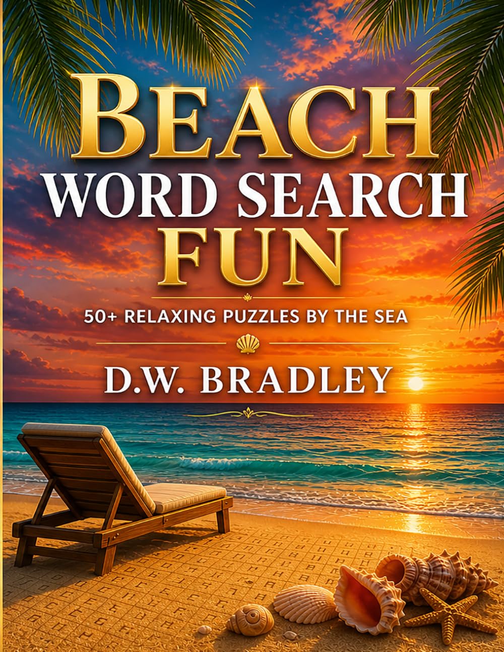 Beach Word Search Fun: 50+ Relaxing Puzzles by the Sea