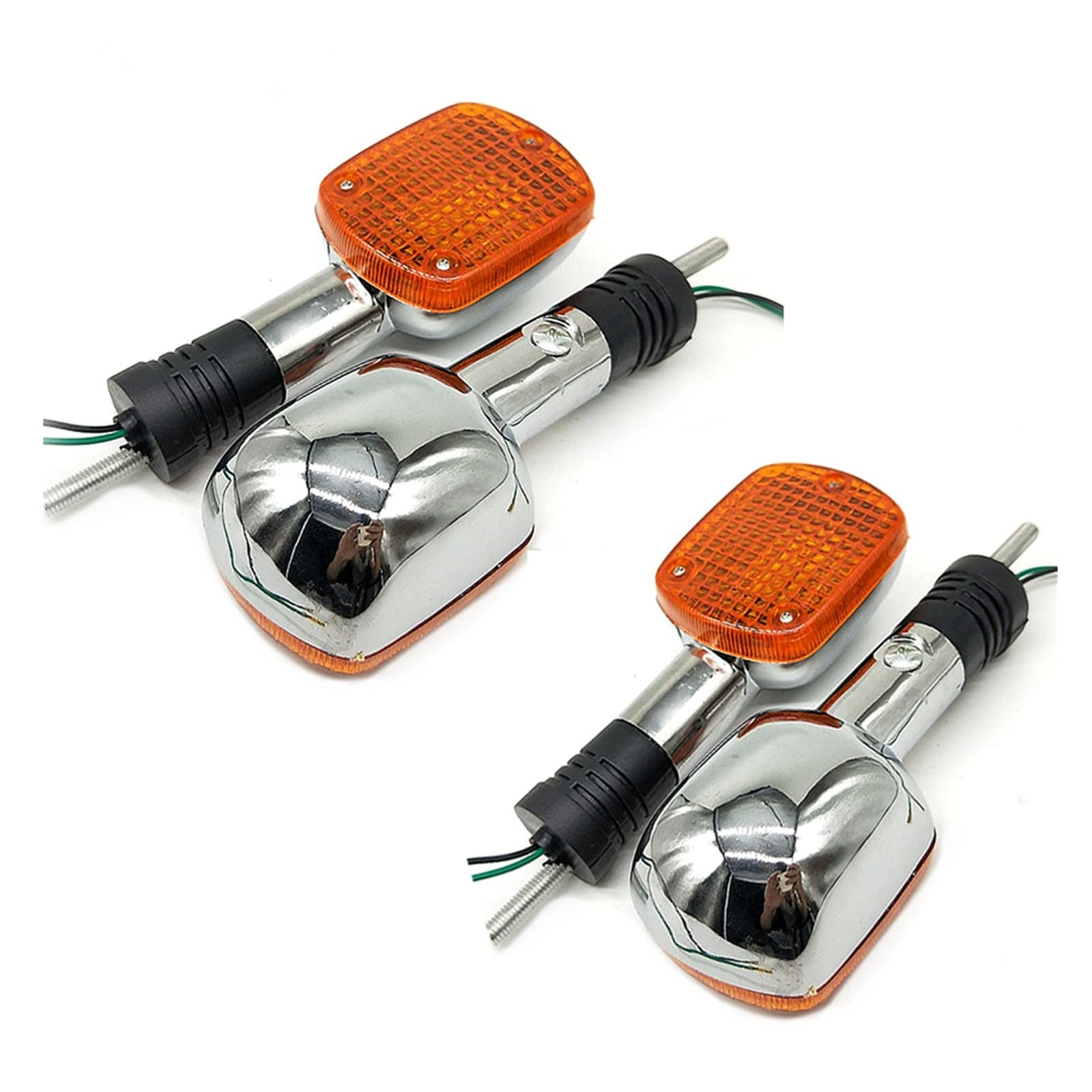 Clignotants de moto robustes pour Shadow Steed et VTX - Finition haut de gamme