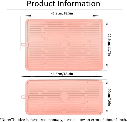 Miniatura 2 de Ptlom Mantel individual de silicona para perros y gatos, antideslizante, impermeable, tapete para alimentos y agua, tapete para bandeja