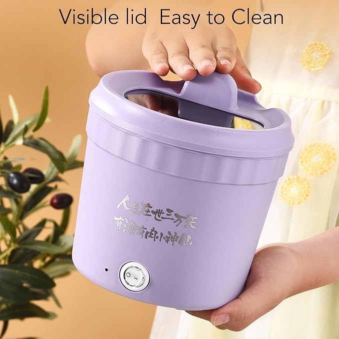 Olla Eléctrica Tnfeeon 450W, 1.2L, Antiadherente, 110V miniatura 6