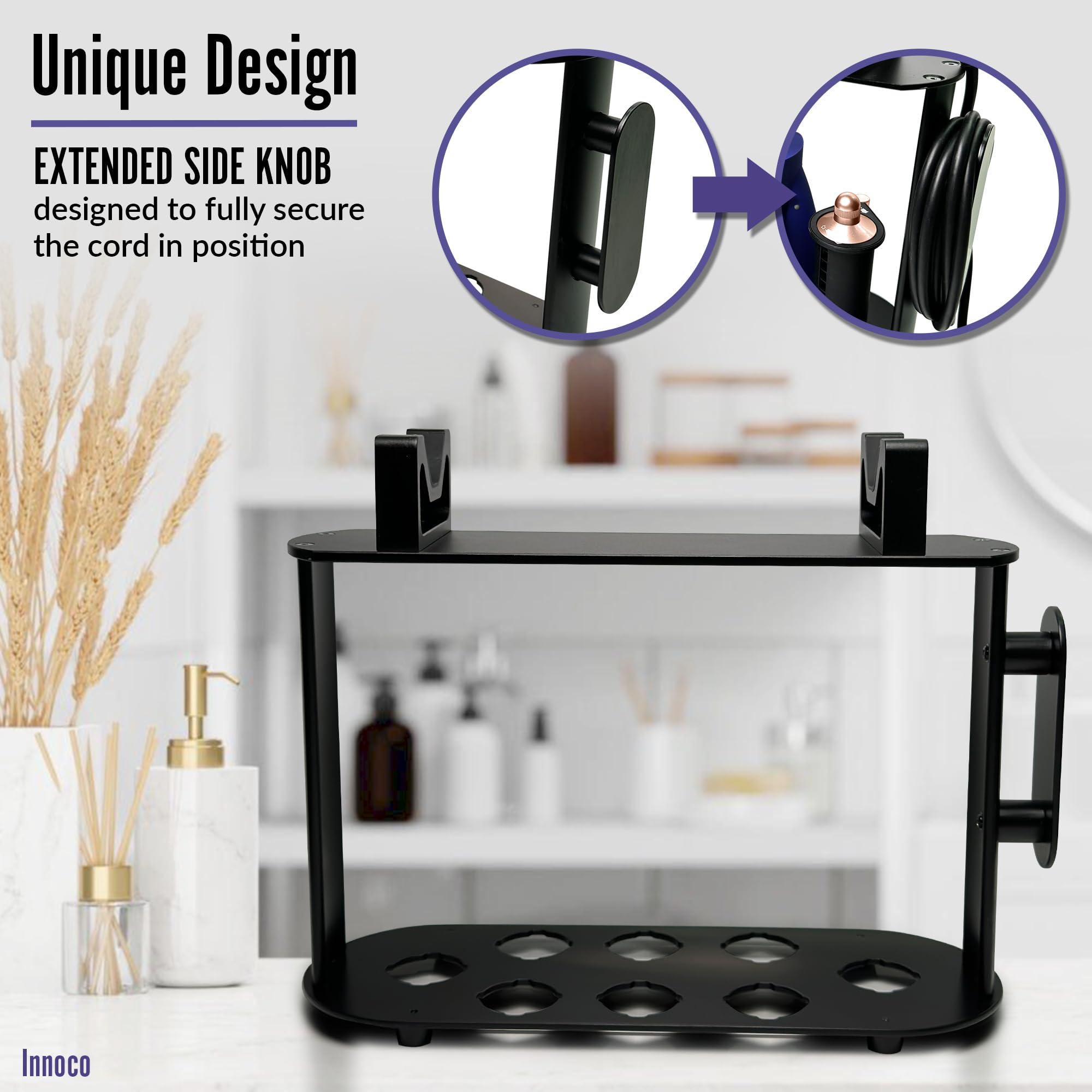 Dyson Airwrap countertop organizer Innoco storage
