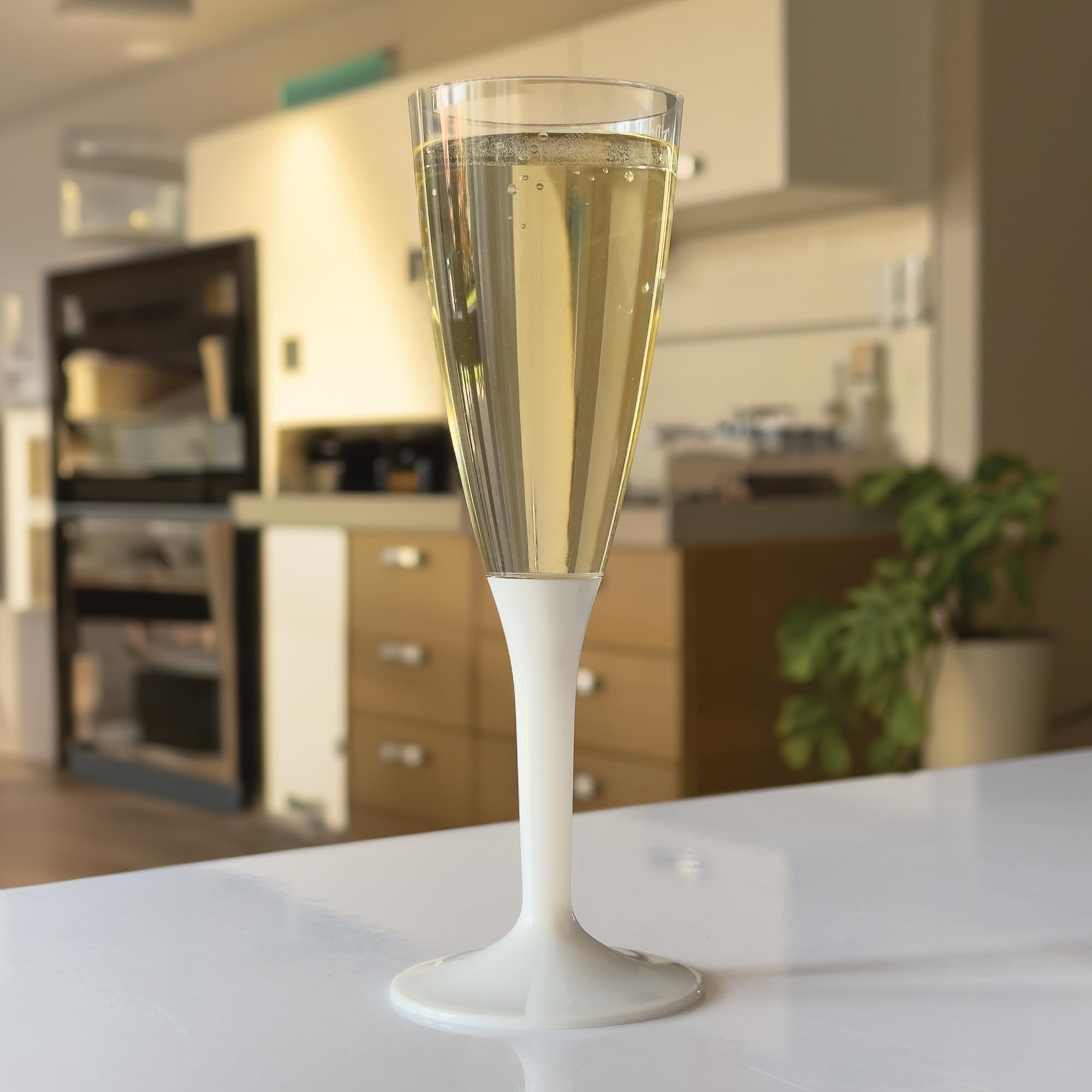 Verres Champagne Plastique Réutilisables 100ml Lot De 60 Flûtes Champagne Plastique WAF TUNDRA - Réutilisables Et Incassables 100ml Verres Plastique Incassables