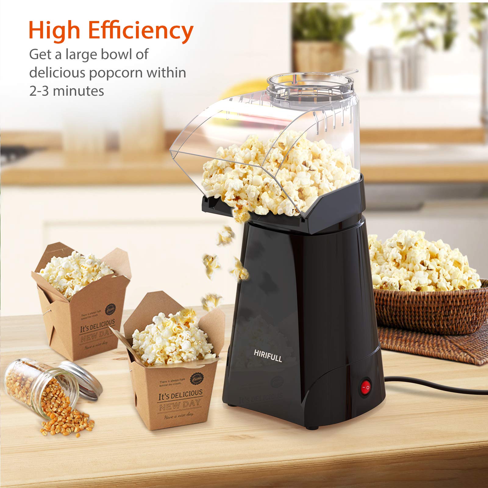hirifull popcorn popper