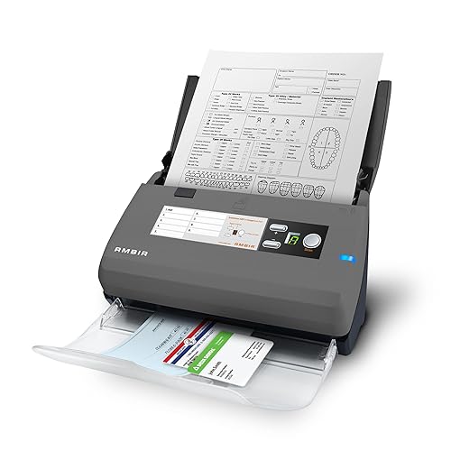 Ambir ImageScan Pro 830ix-AS 30ppm High-Speed ADF Scanner for PC